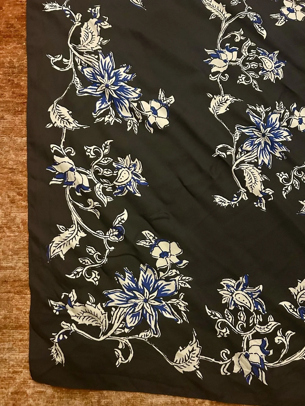 Madewell oversized silk bandana.